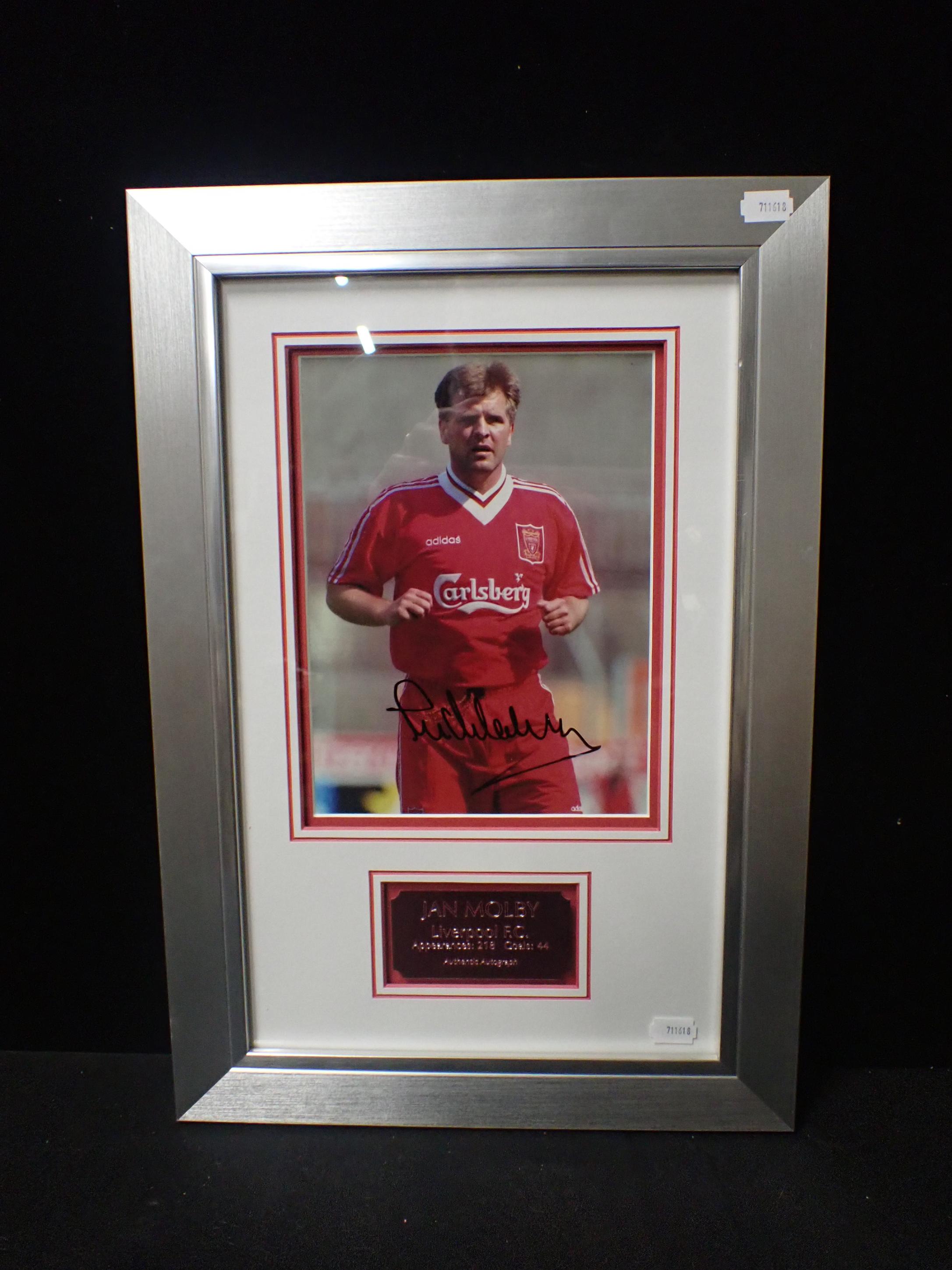 FRAMED SIGNED 'JAN MOLBY' PICTURE