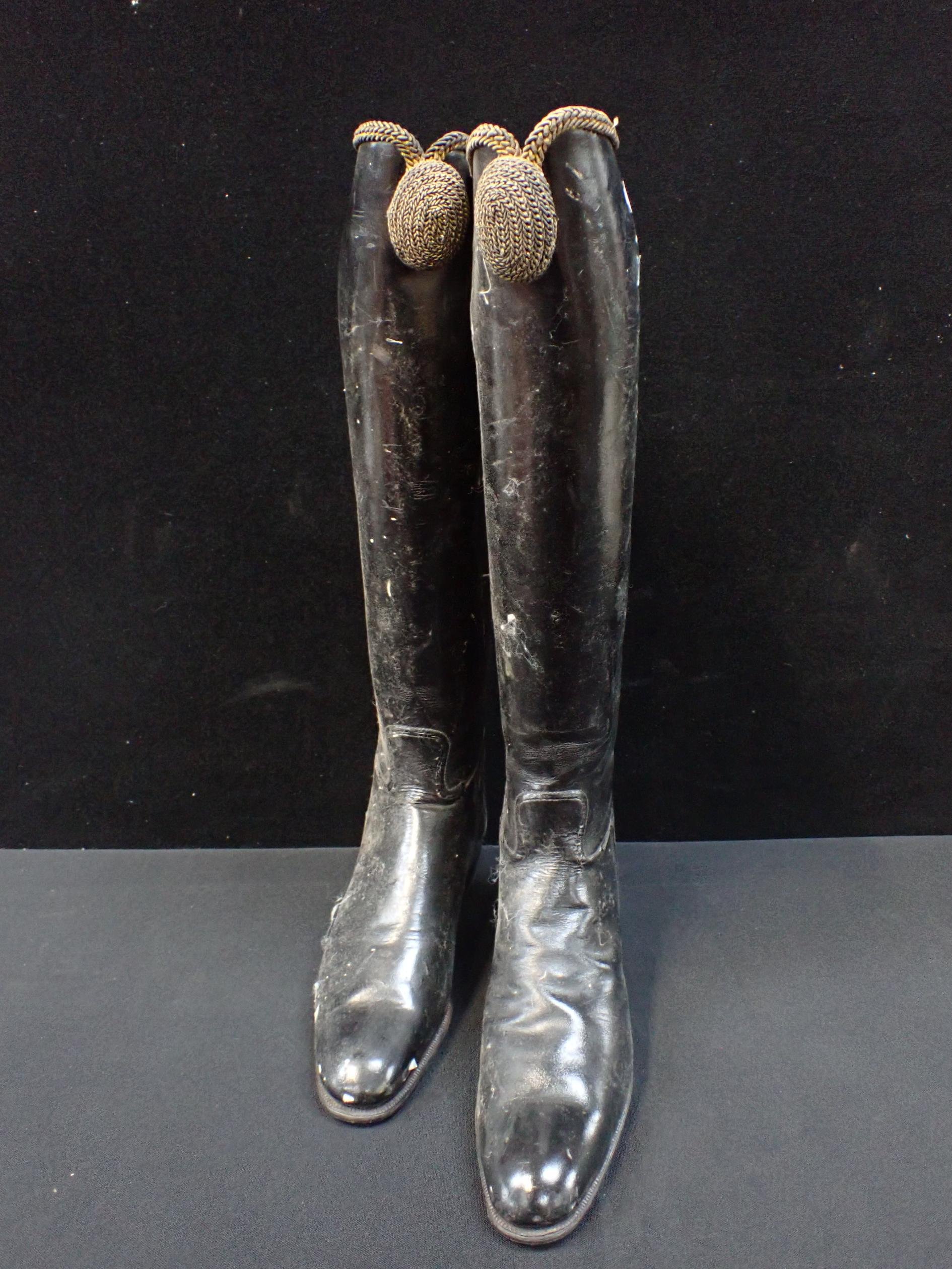 A PAIR OF RIDING BOOTS - Image 2 of 2