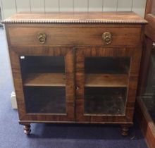 A REGENCY ROSEWOOD CHIFFONIER, OF SMALL PROPORTIONS