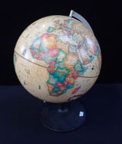 A 1980s SCAN-GLOBE ILLUMINATED TERRESTRIAL GLOBE