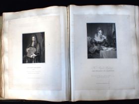 A 19TH CENTURY SCRAPBOOK OF NOBILITY, ROYALTY