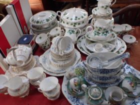 A QUANTITY OF TEA AND DINNER WARES