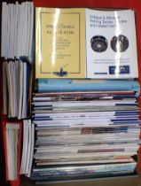 A COLLECTION OF FISHING AND RELATED ITEMS AUCTION CATALOGUES