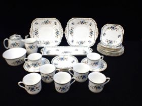 A SHELLEY 'CHELSEA' PATTERN TEA SET