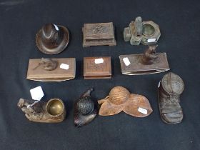 A COLLECTION OF BLACK FOREST WARES
