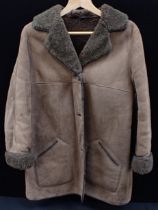 A VINTAGE LAMBSKIN JACKET