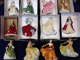 A COLLECTION OF ROYAL DOULTON LADIES