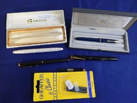 SHEAFFER FOUNTAIN PEN AND OTHER PENS