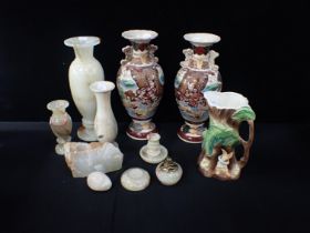 A PAIR OF 20th CENTURY JAPANESE VASES
