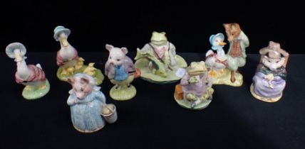 A COLLECTION OF BESWICK BEATRIX POTTER FIGURES