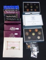 A 1987 UNITED KINGDOM BRILLIANT UNCIRCULATED COIN COLLECTION