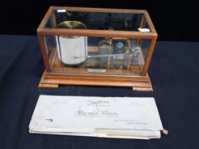 A BAROGRAPH BY THOS. ARMSTRONG & BRO. MANCHESTER