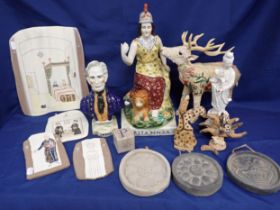 A COLLECTION OF DECORATIVE ITEMS