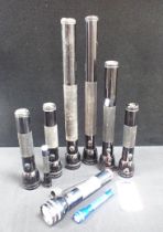A COLLECTION OF MAGLITE TORCHES