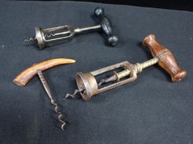 A PATENT CORKSCREW 'THE KING'