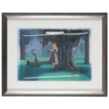 SLEEPING BEAUTY: 'AURORA AND THE FOREST ANIMALS' - A HAND PAINTED CEL