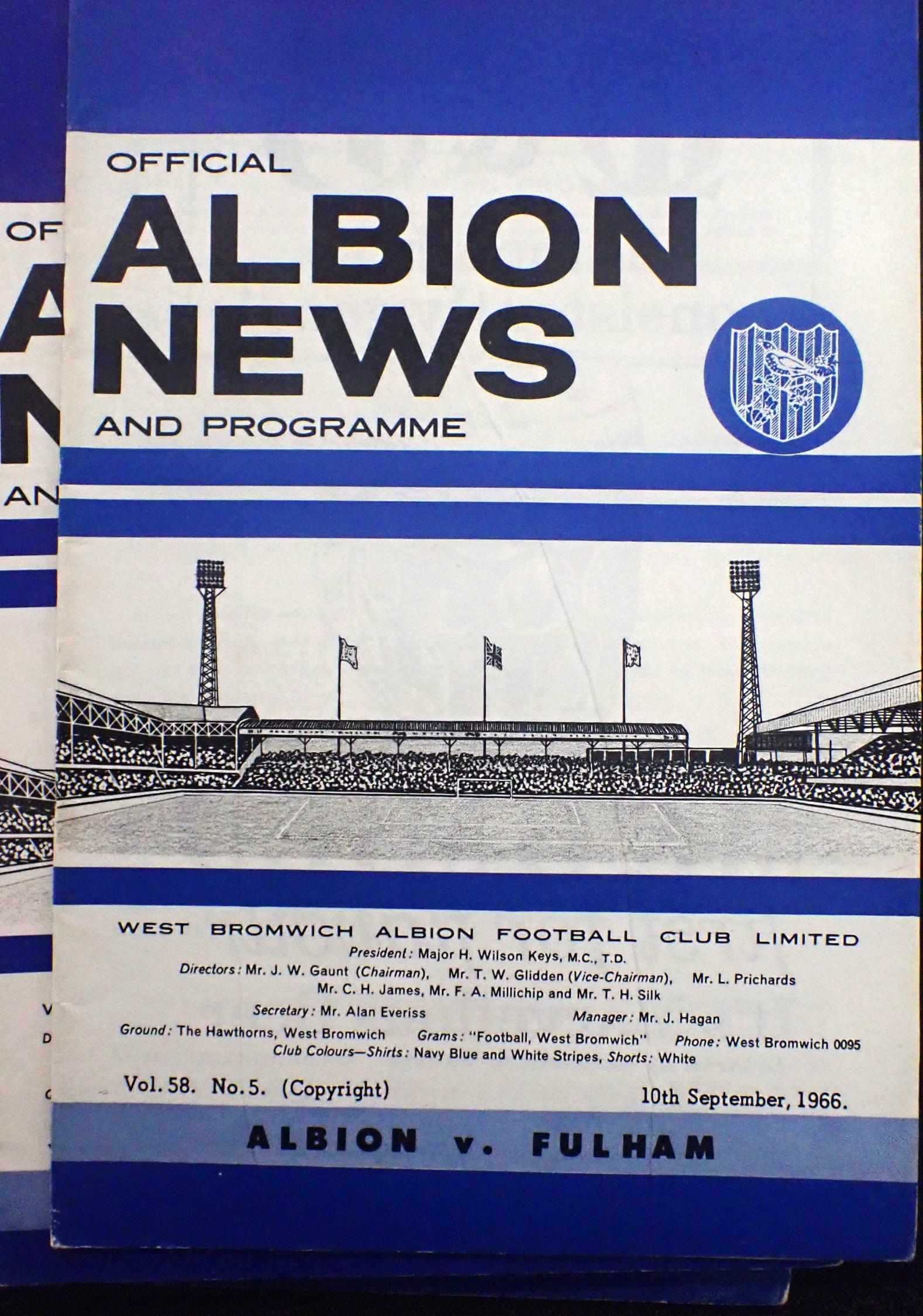 FORTY-ONE 1960s MIDLANDS FOOTBALL PROGRAMMES - Image 2 of 3