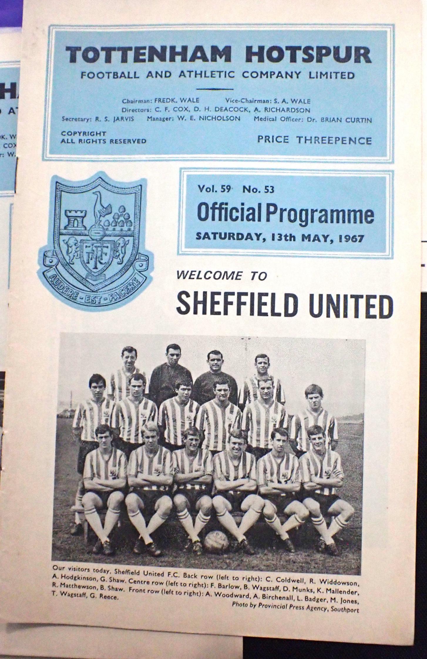 FORTY TWO 1960s LONDON FOOTBALL PROGRAMMES - Image 2 of 4