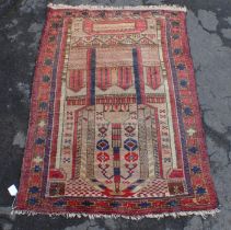 A BELOUCH PRAYER RUG