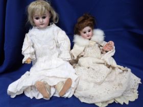 A FRENCH BISQUE HEAD DOLL, 'SFBJ 60 PARIS'