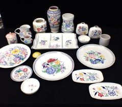 COLLECTION OF POOLE POTTERY