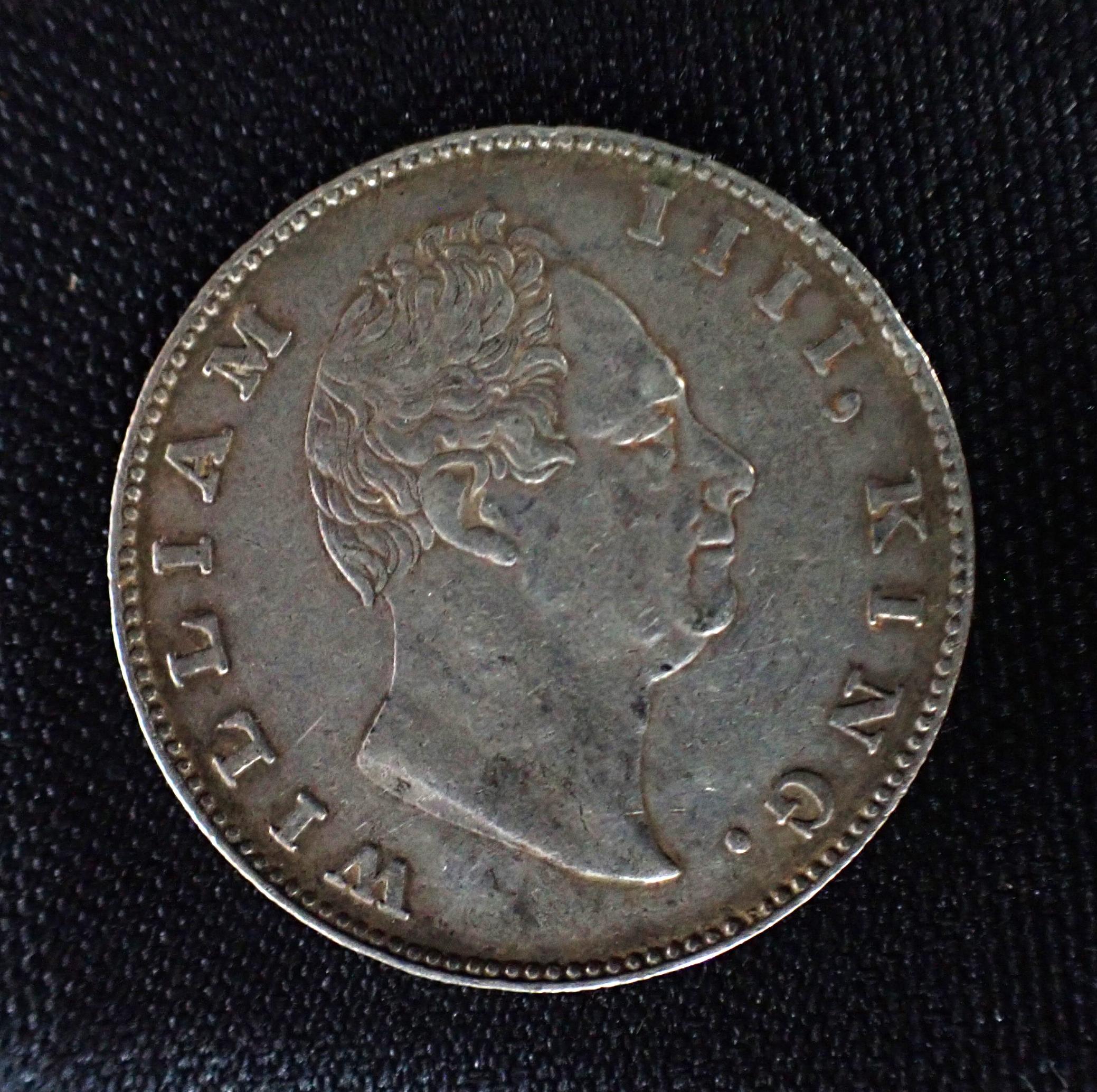 AN 1835 WILLIAM IV ONE RUPEE - Image 3 of 4