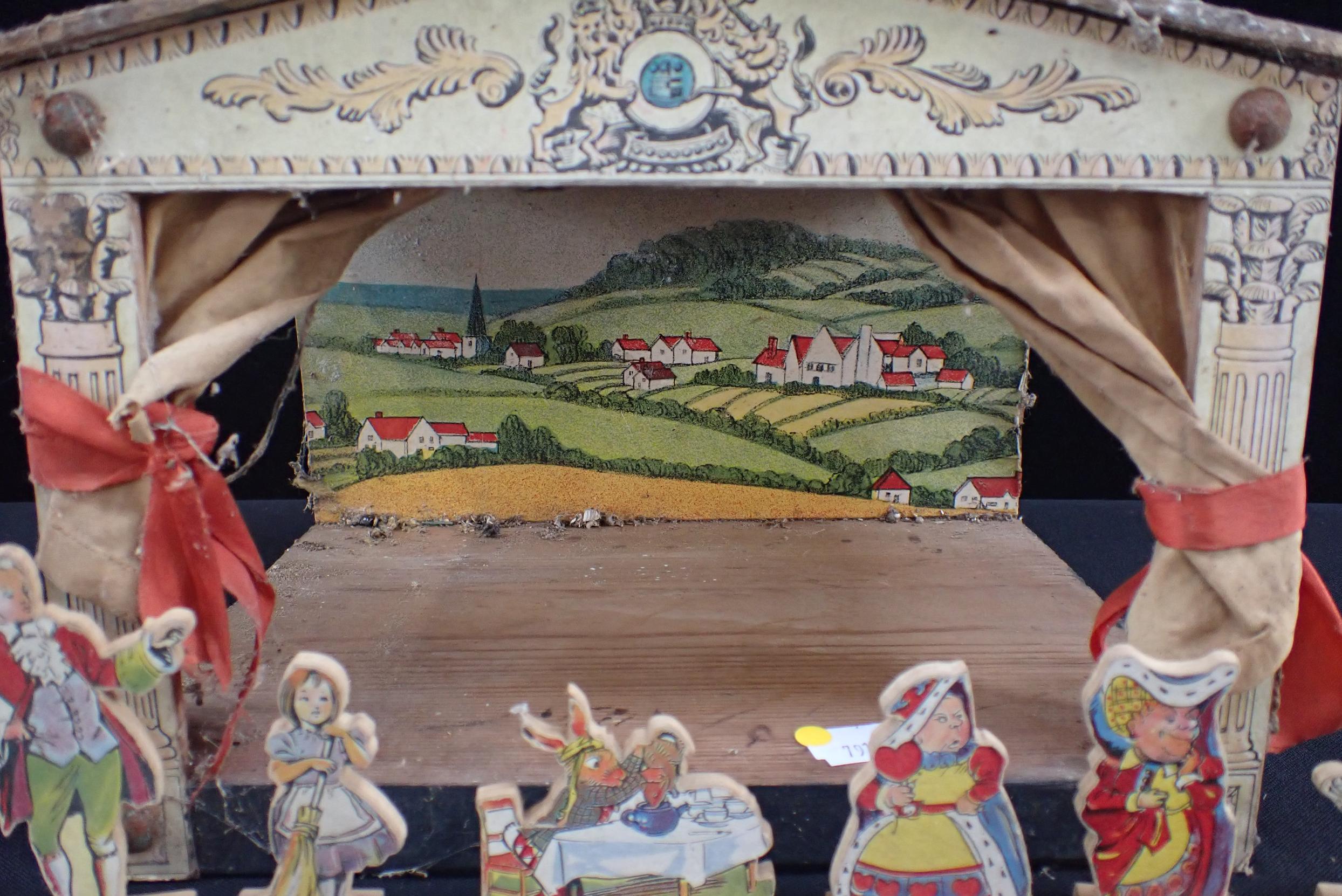 A SMALL MID 20th CENTURY TOY THEATRE - Image 2 of 3