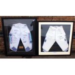 CHELTENHAM GOLD CUP 2008: TWO PAIRS OF SIGNED JOCKEY PANTS