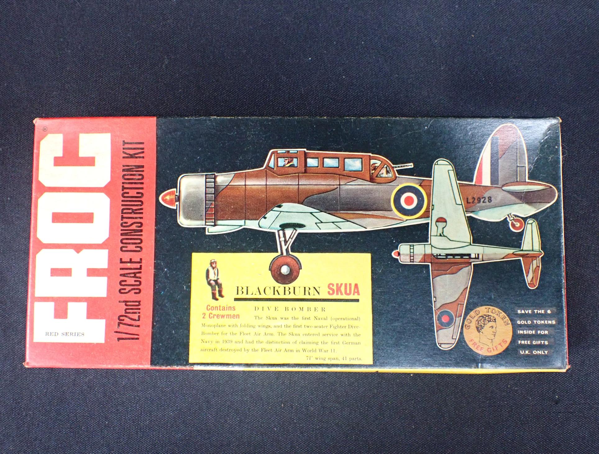 1963 FROG AUTHENTIC SCALE MODEL No.154P 'HAWKER SEA FURY FIGHTER' - Image 3 of 6