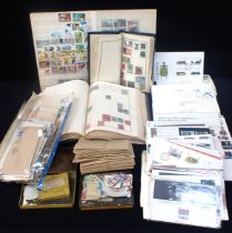 A COLLECTION OF WORLD POSTAGE STAMPS
