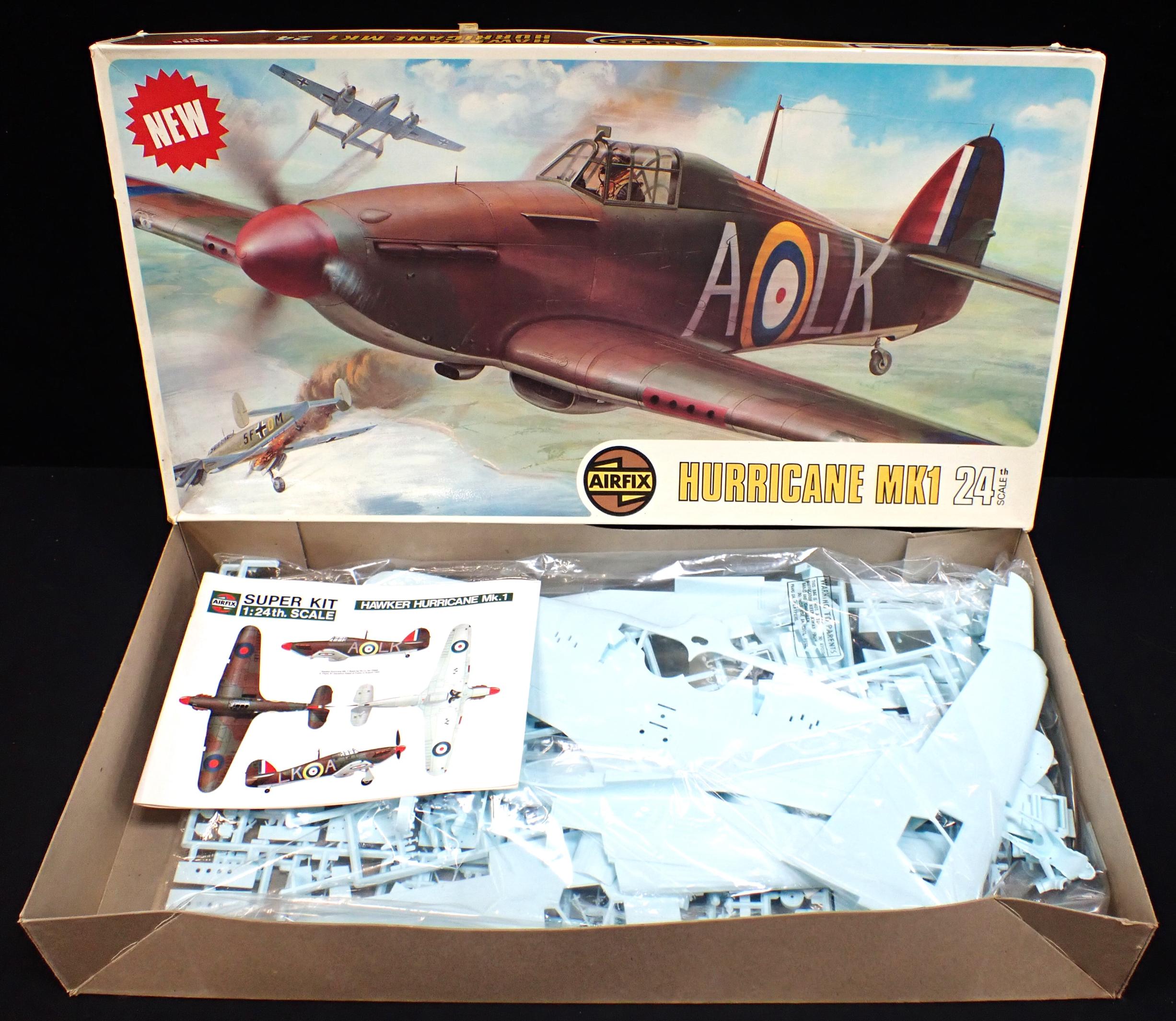 1973 AIRFIX KIT No.09502-8 'HAWKER HURRICANE MK1' SUPERKIT SERIES 14. - Image 2 of 2