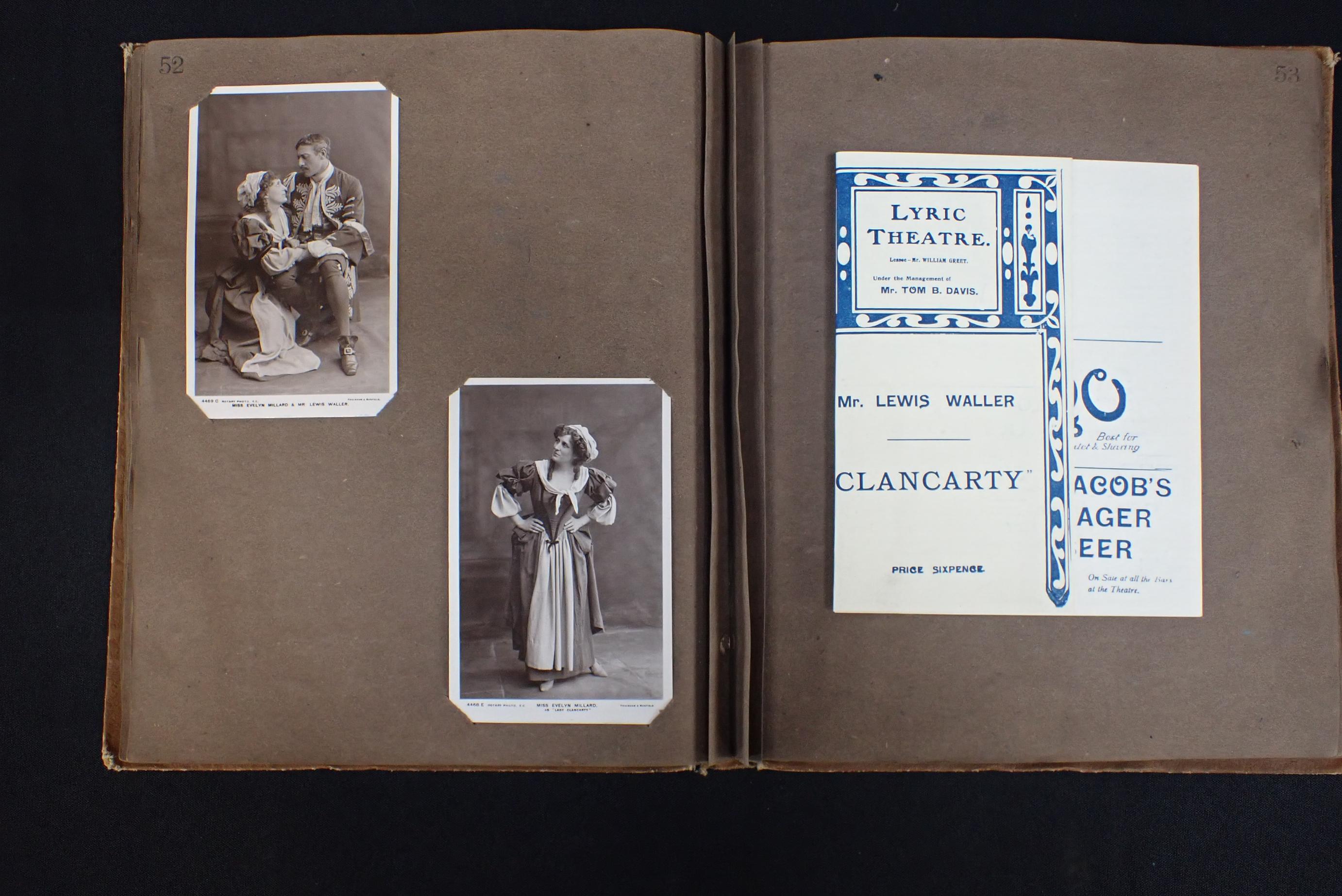 AN EDWARDIAN ALBUM OF THEATRICAL PROGRAMMES - Image 4 of 4