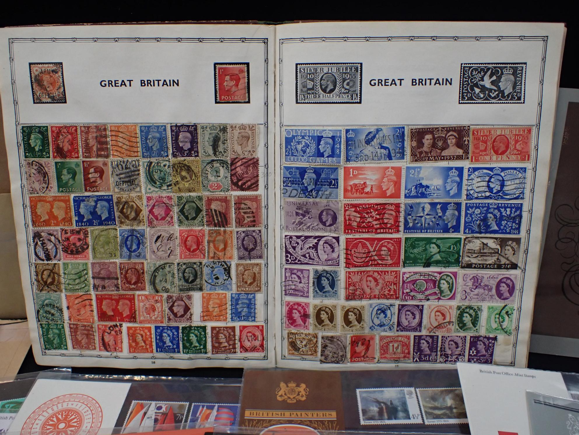 COLLECTION OF MIXED GB AND INTERNATIONAL STAMPS - Image 2 of 2