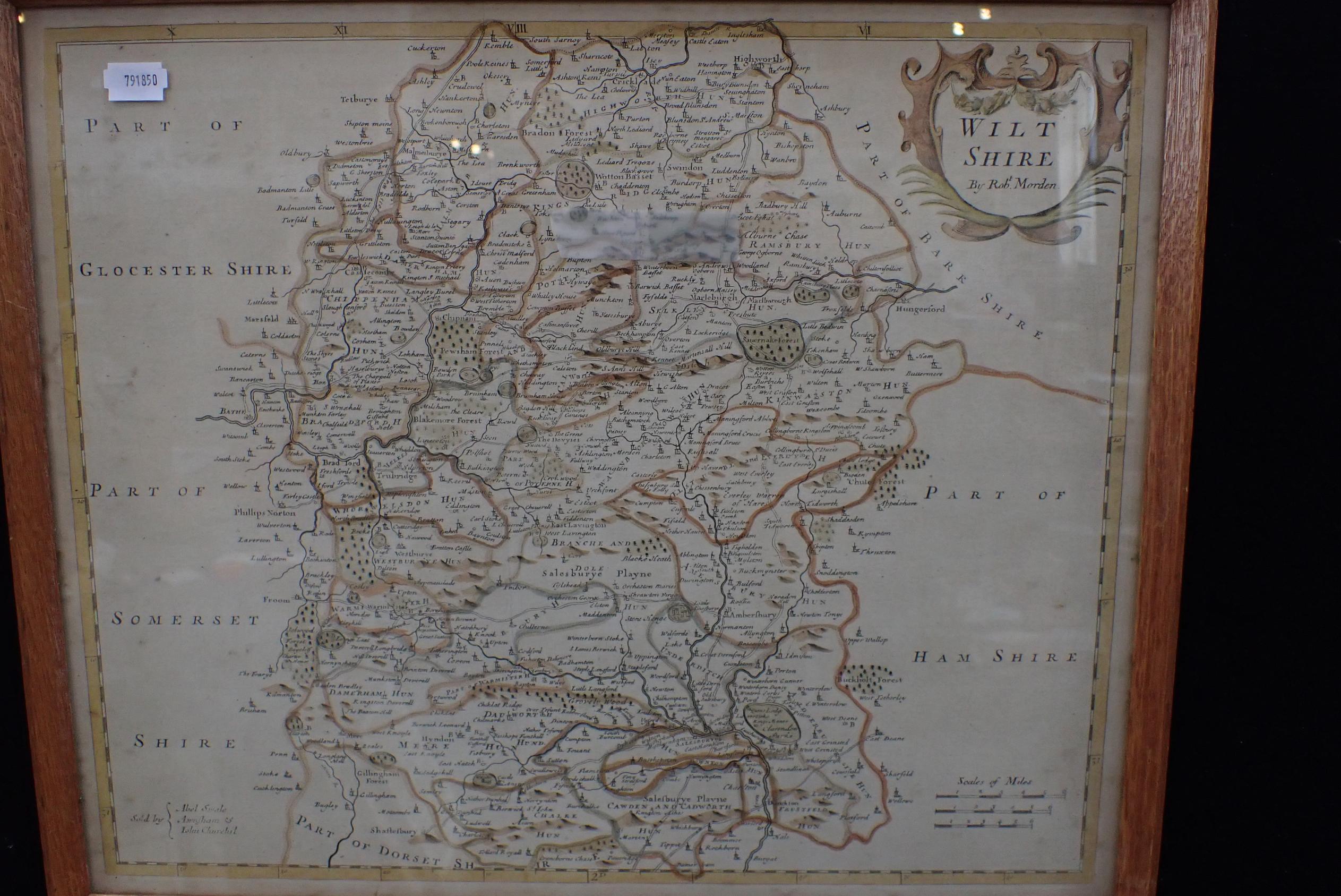 ROBERT MORDEN: FIVE COUNTY MAPS - Image 2 of 3