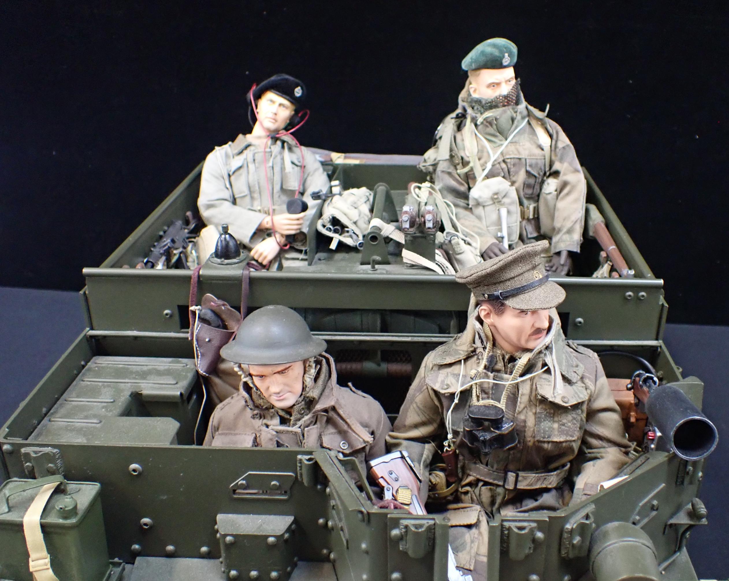 ARMORTEK 2020 METAL 1/6th SCALE MODEL OF A 'UNIVERSAL CARRIER (BREN GUN CARRIER)' - Image 5 of 6