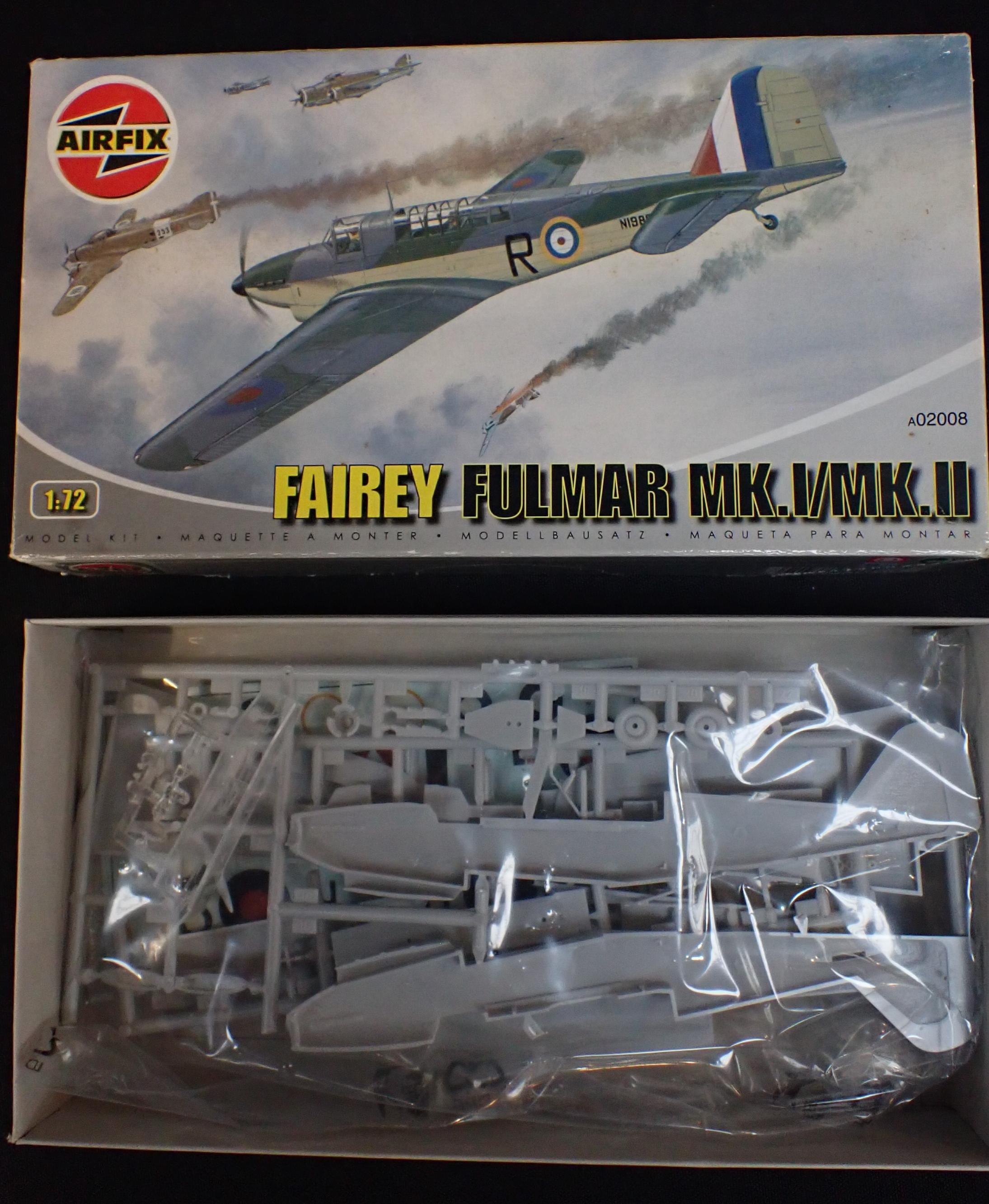 2005 AIRFIX KIT No.A02008 FAIREY FULMAR MK.I / MK.II - Image 2 of 4