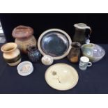 A COLLECTION OF STUDIO POTTERY