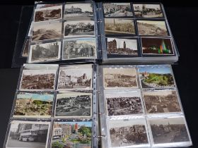 TWO ALBUMS OF POSTCARDS; BOURNEMOUTH