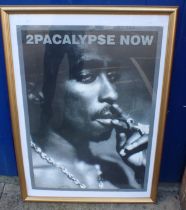 A 2PAC POSTER - '2PACALYPSE NOW'