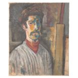 JOYCE MORGAN (20th Century) A portrait of a man