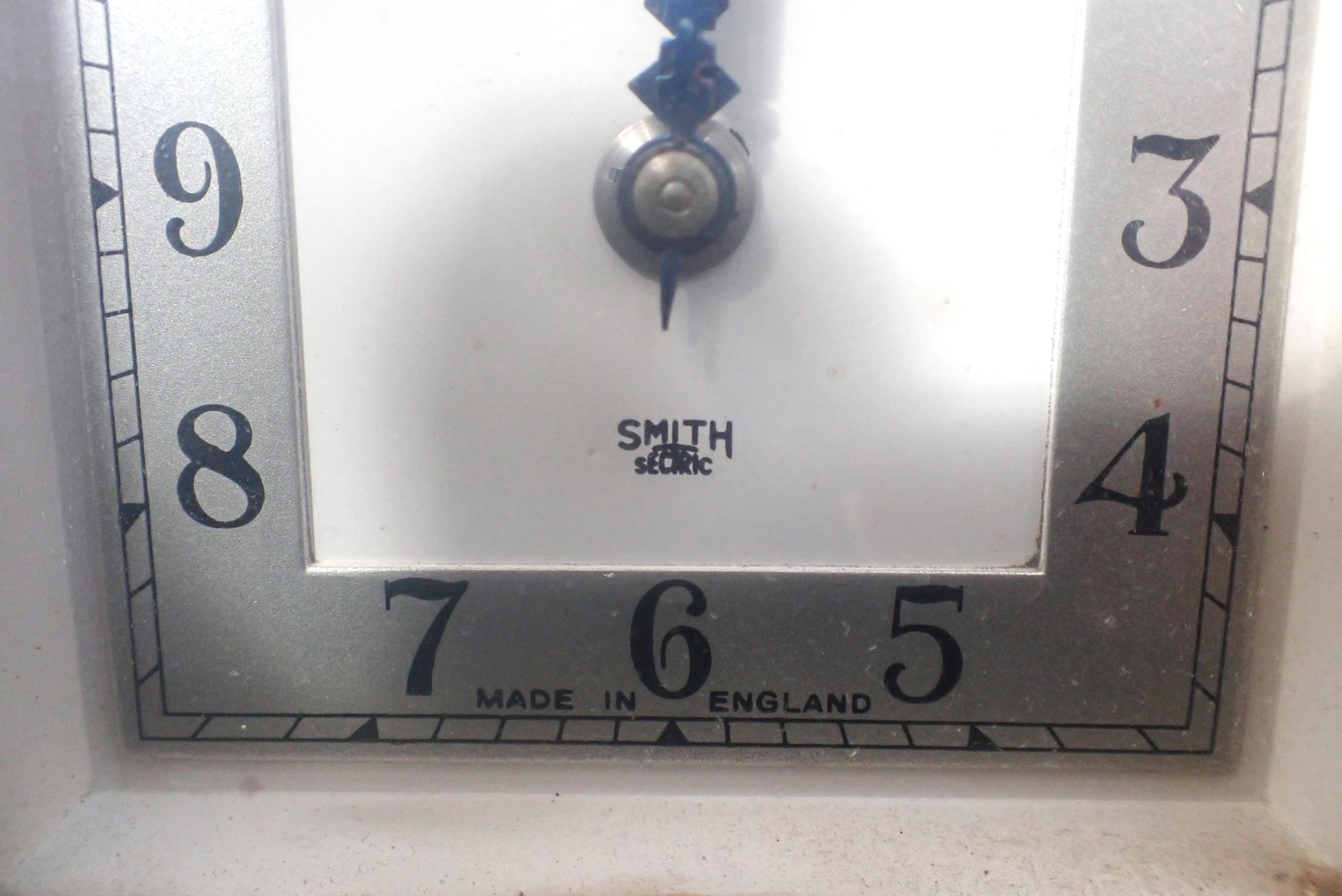 A SMITHS 'SECTRIC' ART DECO STYLE ELECTRIC CLOCK - Image 2 of 3