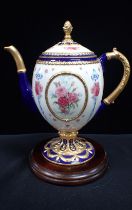 'THE FABERGE EGG IMPERIAL TEAPOT'