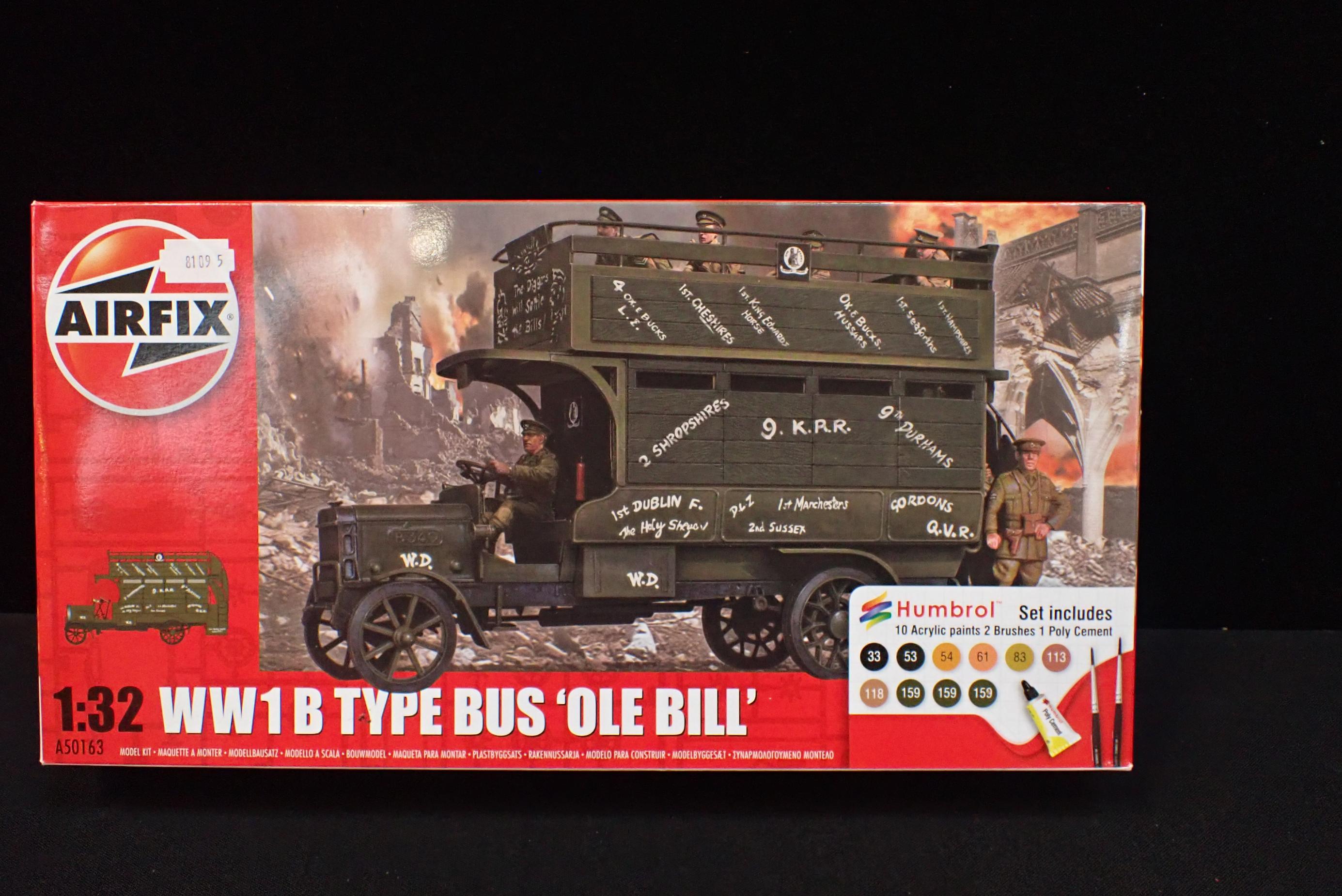 AIRFIX KIT No.A50163 WWI B TYPE BUS 'OLE BILL' - Image 2 of 5