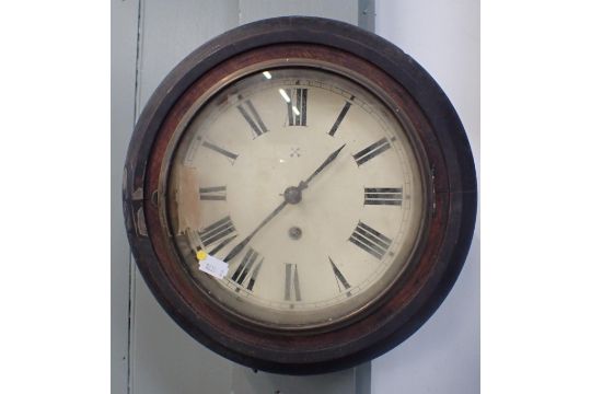 AN EARLY 20th CENTURY DIAL CLOCK BY H.A.C. WURTTEMBERG - Image 2 of 3