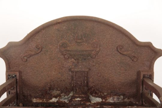 A CAST IRON FIRE BASKET - Image 3 of 3