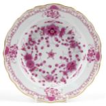 Meissen, German porcelain soup bowl hand painted with flowers, 23.5cm in diameter : For further