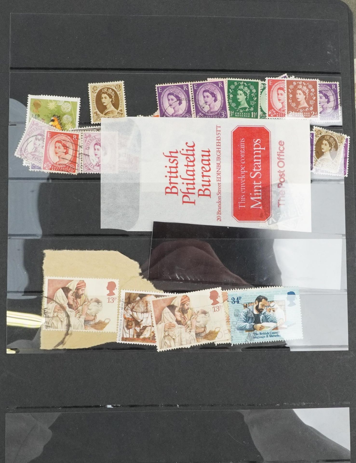 Great Britain and world stamps arranged in six albums including Germany and Norway : For further - Bild 2 aus 11