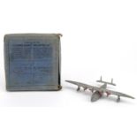 Vintage Dinky toys die cast Flying boat Clipper III with box, no 60W : For further information on