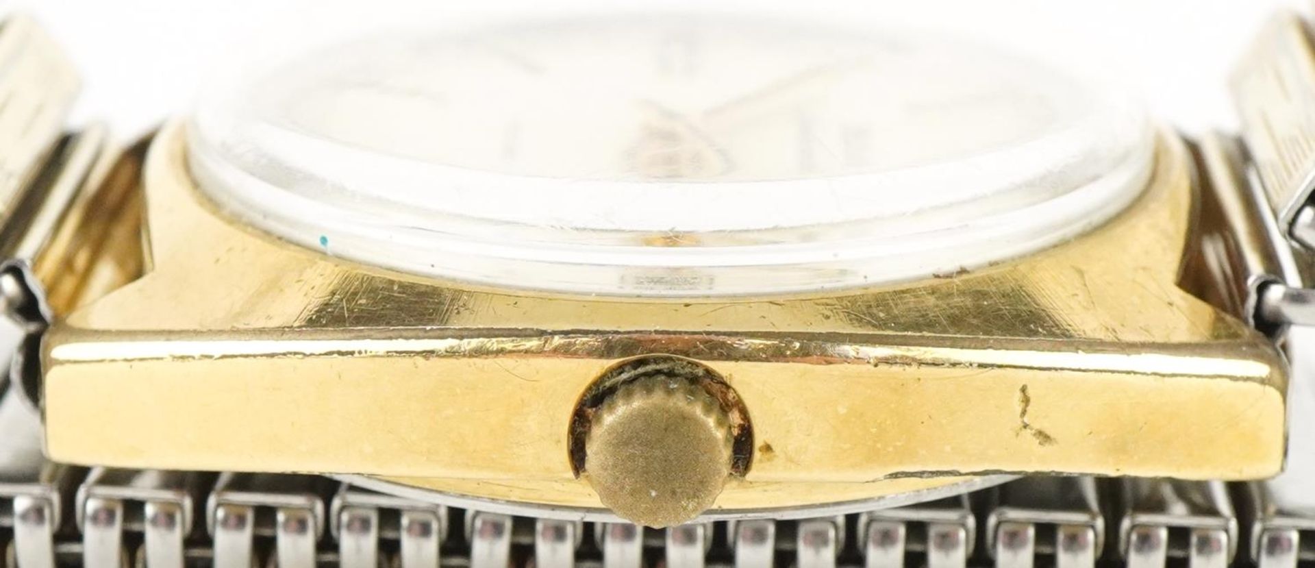 Bulova, gentlemen's Bulova Ambassador automatic wristwatch with day/date aperture, the case 30mm - Bild 5 aus 5