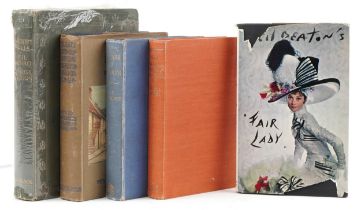 Five hardback books including Seven Pillars of Wisdom by T E Lawrence, Cecil Beaton's Fair Lady,